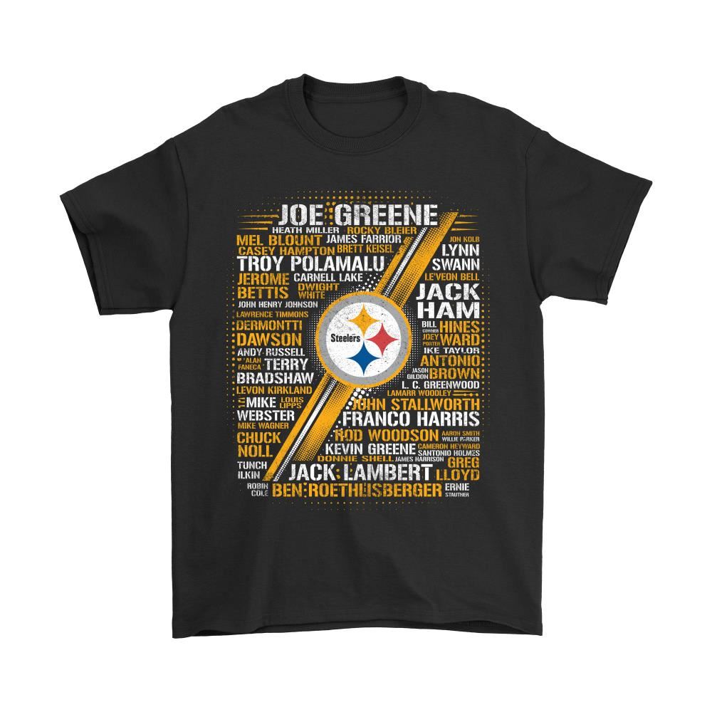Nfl American Football All Players Team Pittsburgh Steelers Shirts