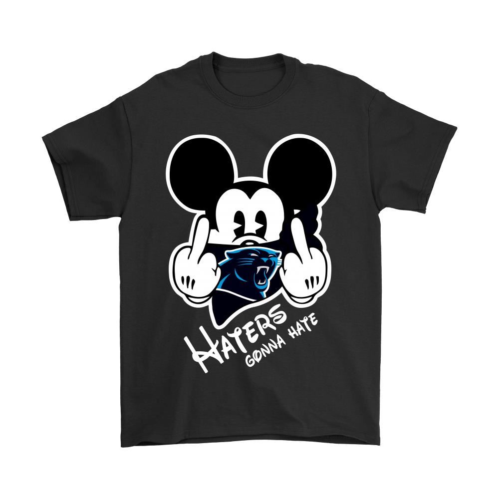 Nfl Mickey Team Carolina Panthers Haters Gonna Hate Shirts