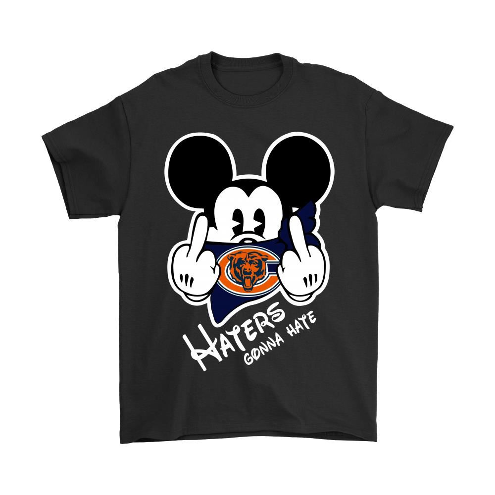 Nfl Mickey Team Chicago Bears Haters Gonna Hate Shirts