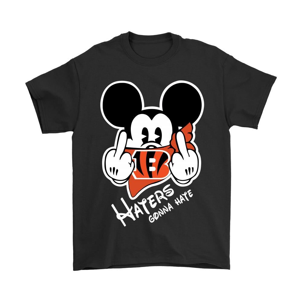 Nfl Mickey Team Cincinnati Bengals Haters Gonna Hate Shirts