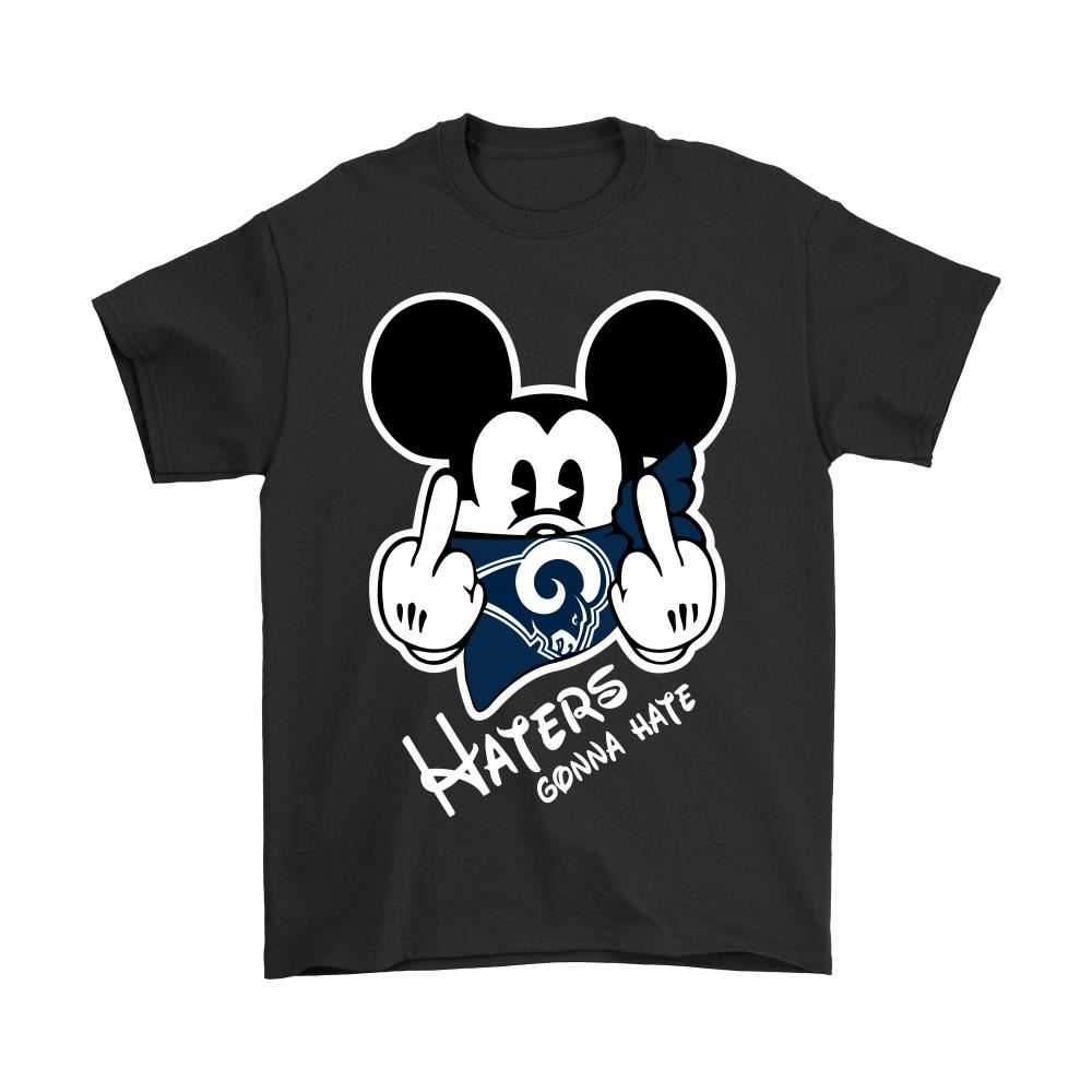 Nfl Mickey Team Los Angeles Rams Haters Gonna Hate Shirts