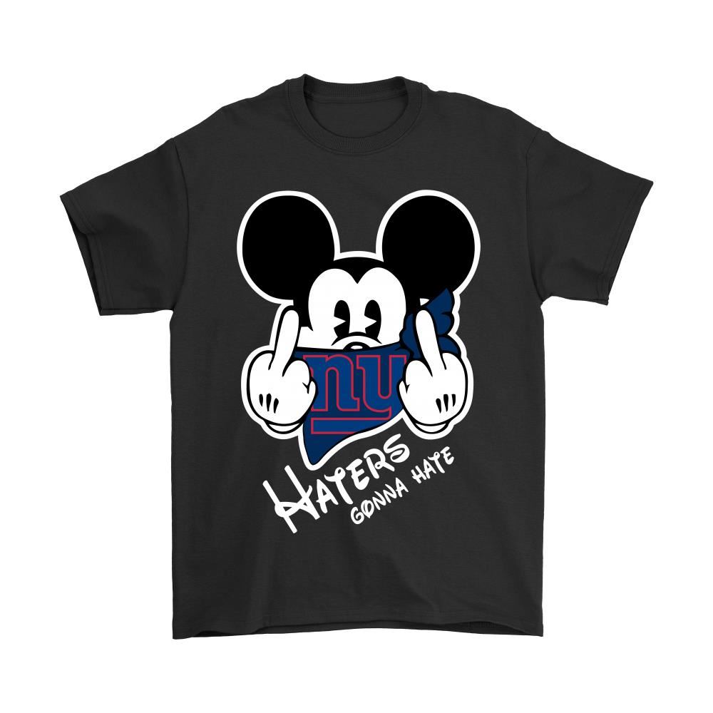 Nfl Mickey Team New York Giants Haters Gonna Hate Shirts