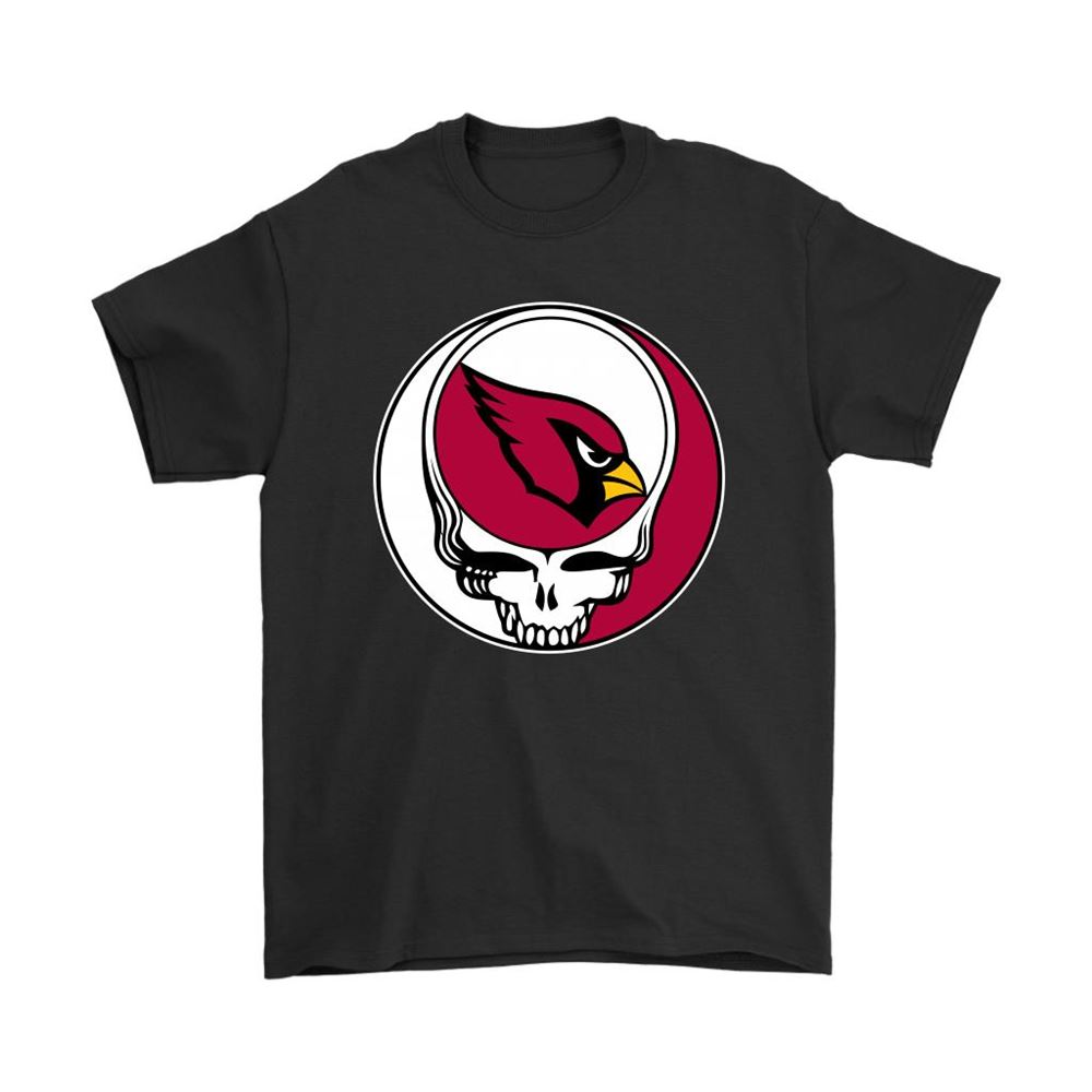 Nfl Team Arizona Cardinals X Grateful Dead Logo Band Shirts