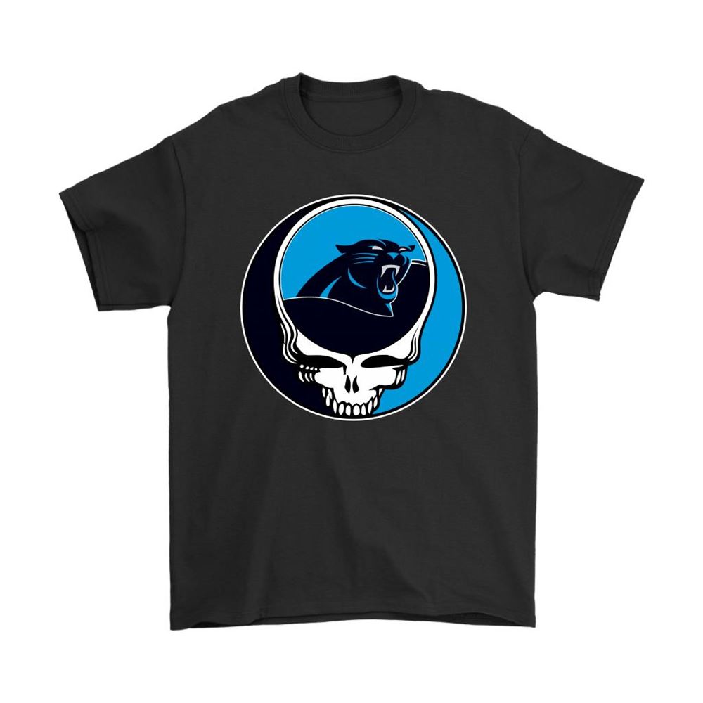 Nfl Team Carolina Panthers X Grateful Dead Logo Band Shirts