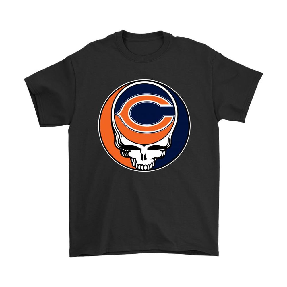 Nfl Team Chicago Bears X Grateful Dead Logo Band Shirts