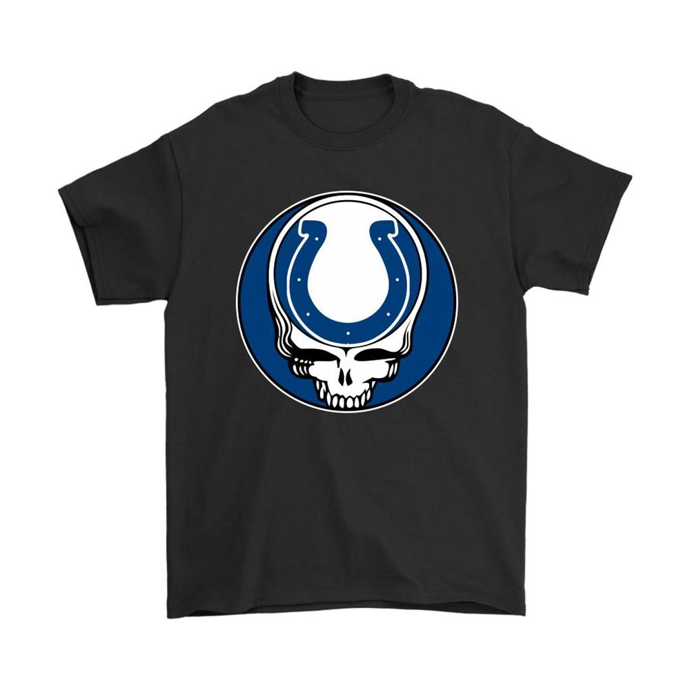 Nfl Team Indianapolis Colts X Grateful Dead Logo Band Shirts