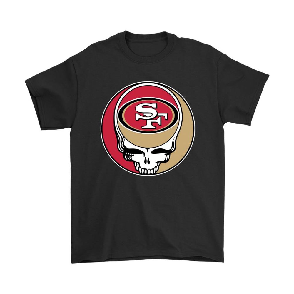 Nfl Team San Francisco 49ers X Grateful Dead Logo Band Shirts