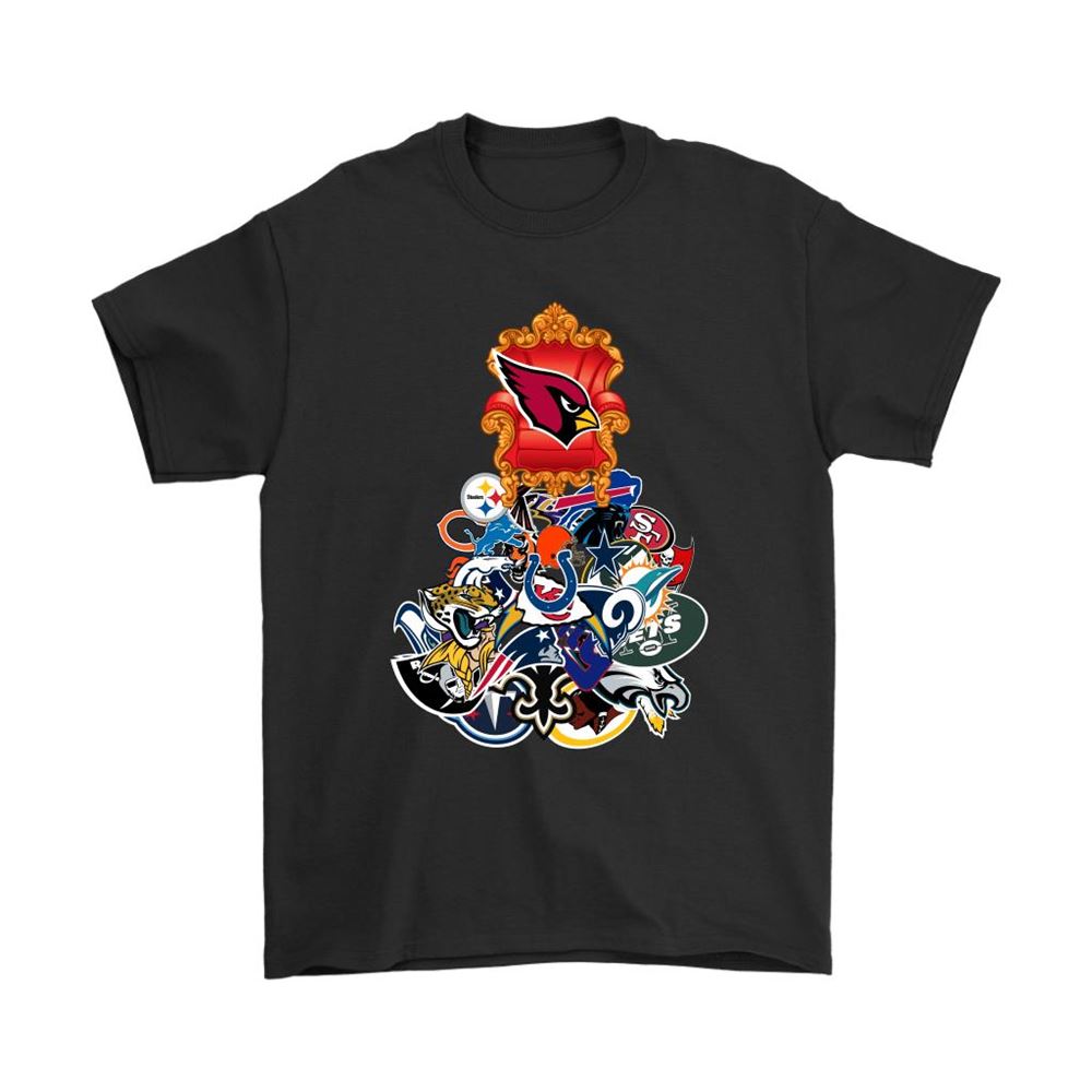 Nfl The King On His Throne Arizona Cardinals Shirts
