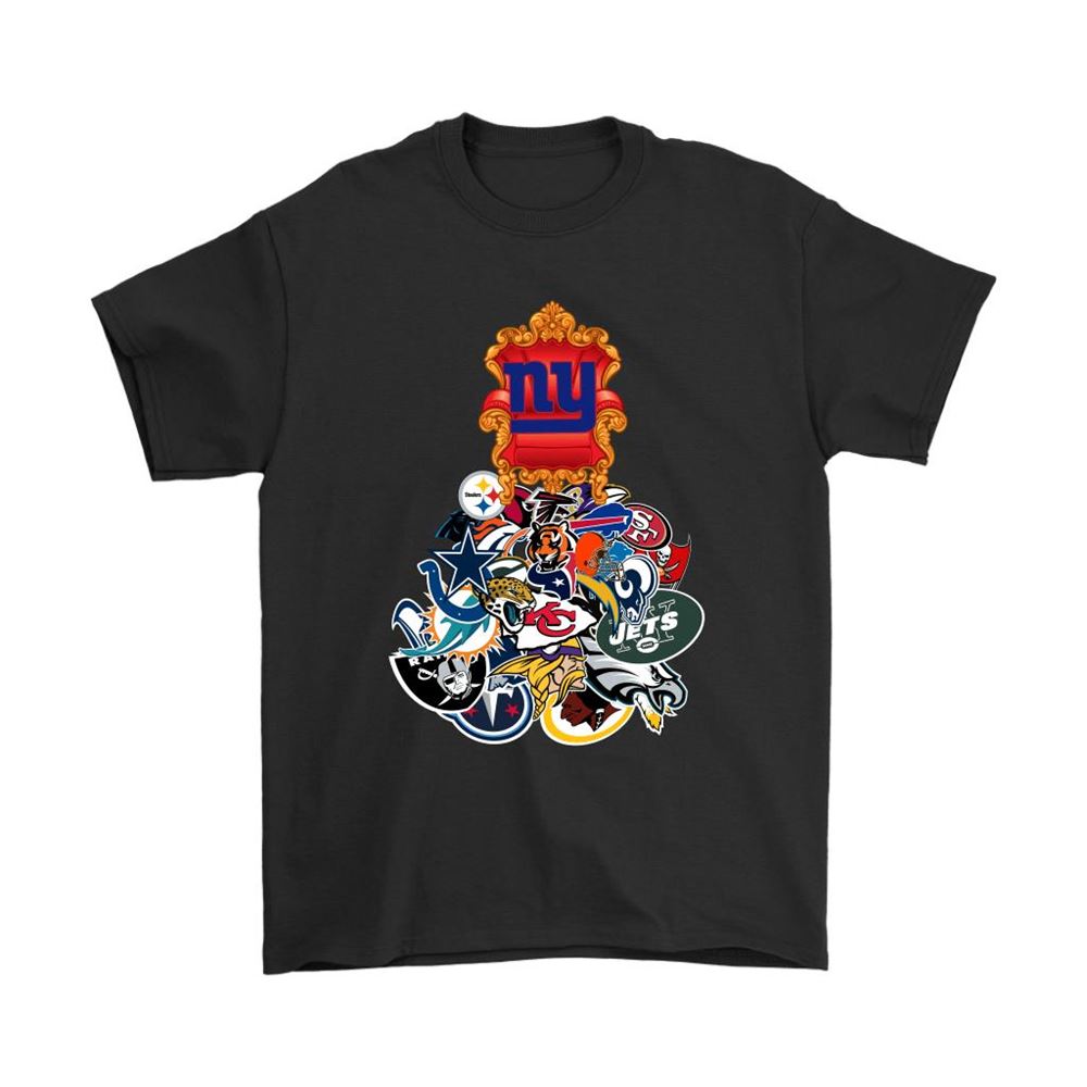 Nfl The King On His Throne New York Giants Shirts