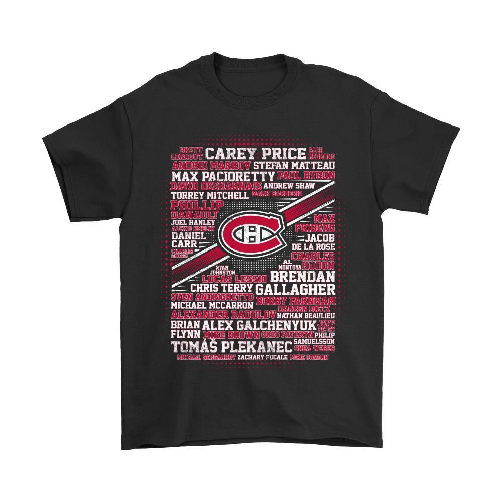 Nhl Hockey All Players Team Montreal Canadiens Shirts - Luxwoo.com