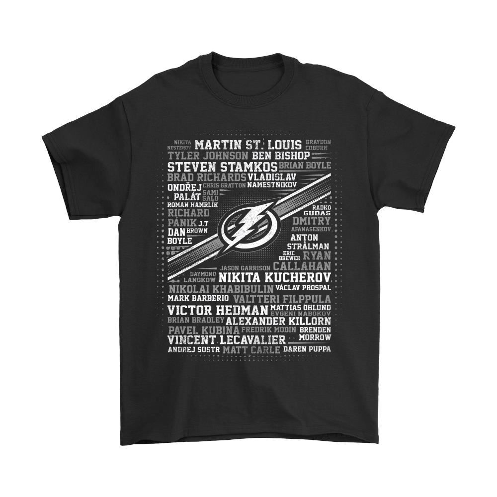 Nhl Hockey All Players Team Tampa Bay Lightning Shirts