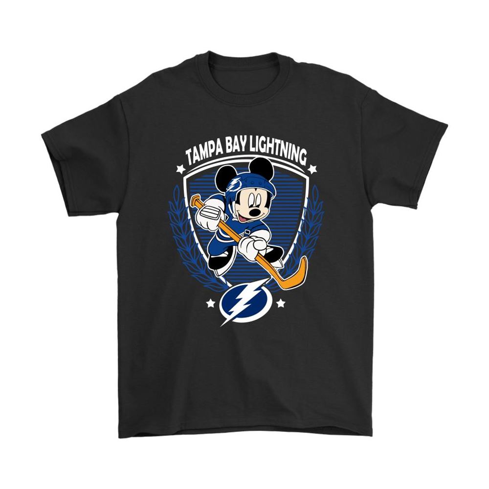 Nhl Hockey Mickey Mouse Team Tampa Bay Lightning Shirts