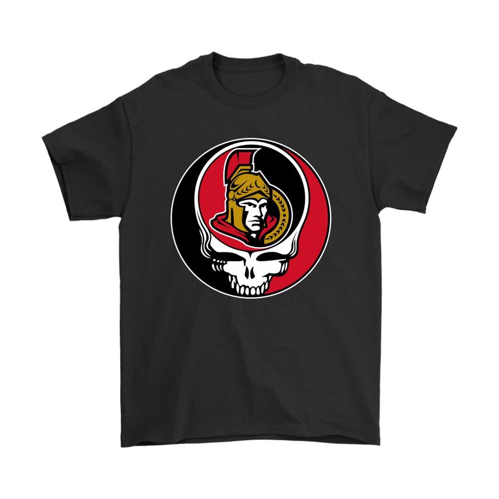 Nhl Team Ottawa Senators X Grateful Dead Logo Band Shirts