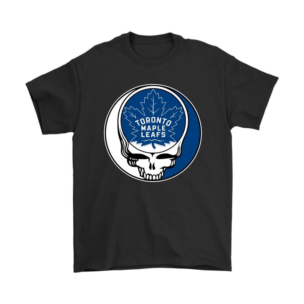 Nhl Team Toronto Maple Leafs X Grateful Dead Logo Band Shirts