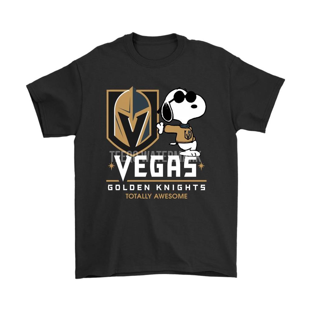 Nhl Team Vegas Golden Knights Totally Awesome Snoopy Shirts