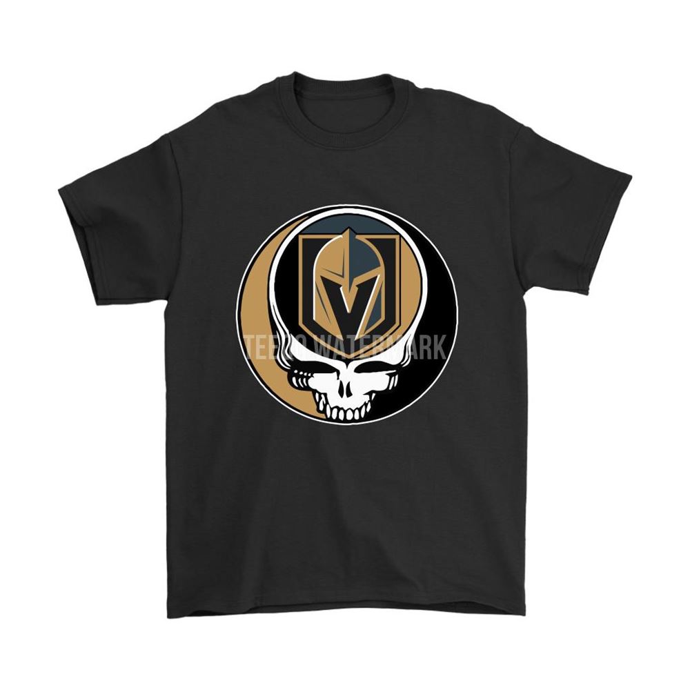 Nhl Team Vegas Golden Knights X Grateful Dead Logo Band Shirts