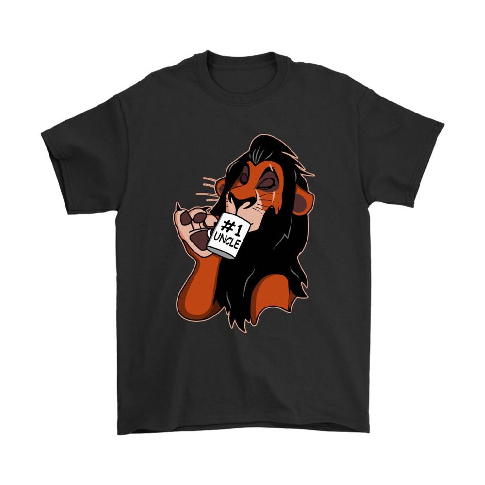 No1 Uncle Bad Uncle Scar Disney Lion King Shirts - Luxwoo.com