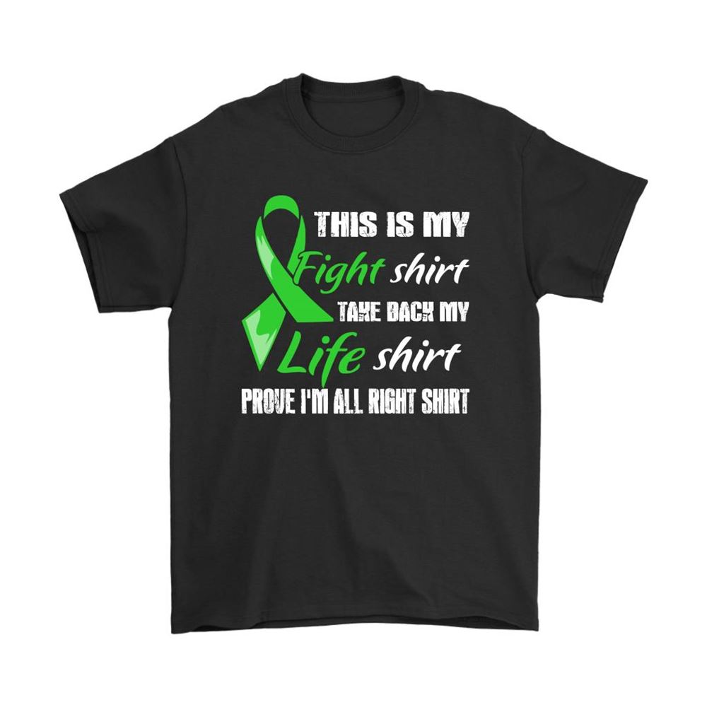 Non-hodgkins Lymphoma Cancer Lime Green Ribbon My Fight Life Shirts