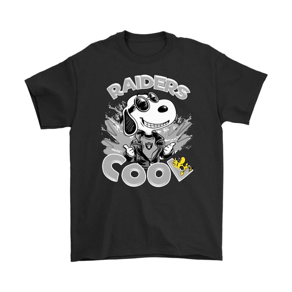 Oakland Raiders Snoopy Joe Cool Were Awesome Shirts