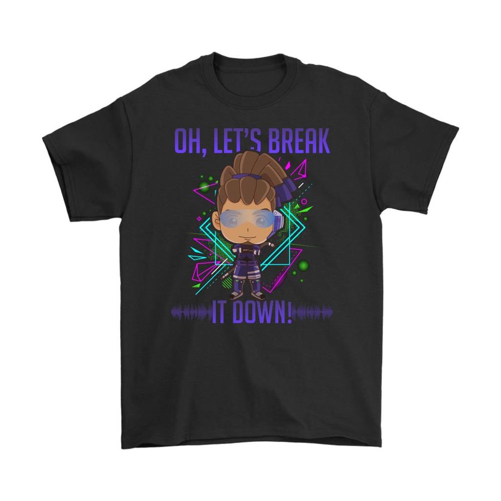Oh Lets Break It Down Chibi Lucio Overwatch Shirts