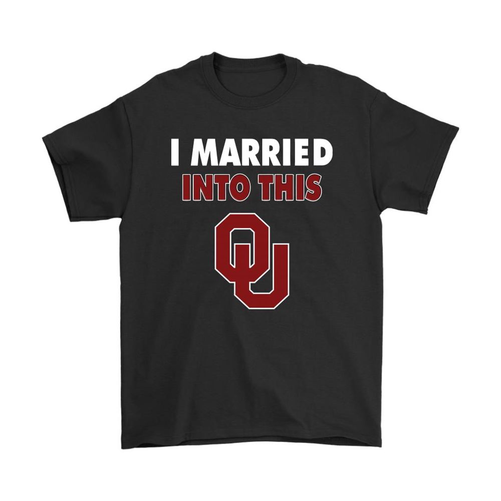 Oklahoma Sooners I Married Into This Ncaa Shirts