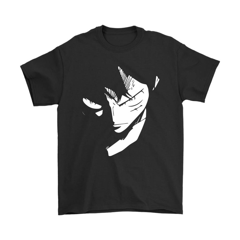 One Piece Serious Luffy Glares Shirts