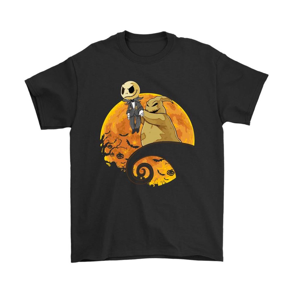 Oogie Boogie Holding Jack Skellington The Lion King Style Shirts