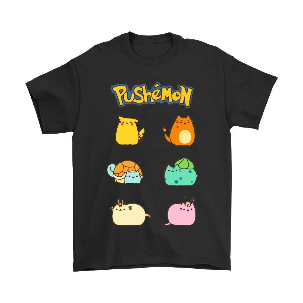 Original Pushemon Pokemon Cute Shirts