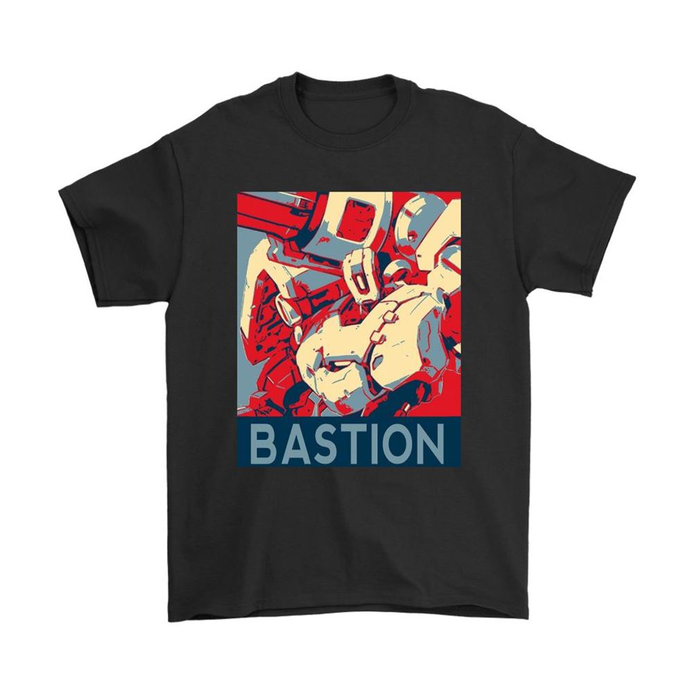 Overwatch Character Bastion Hope Poster Style Shirts