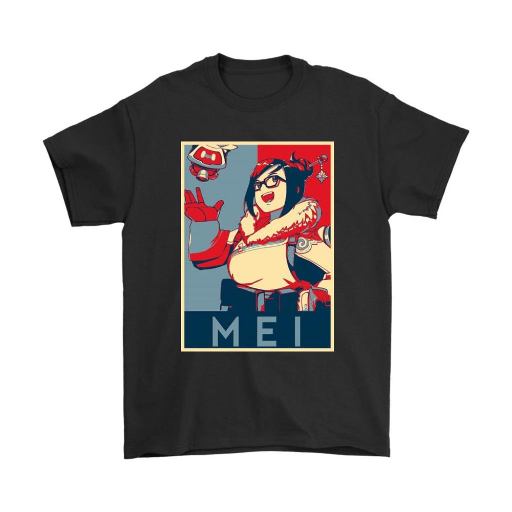 Overwatch Character Mei Hope Poster Style Shirts