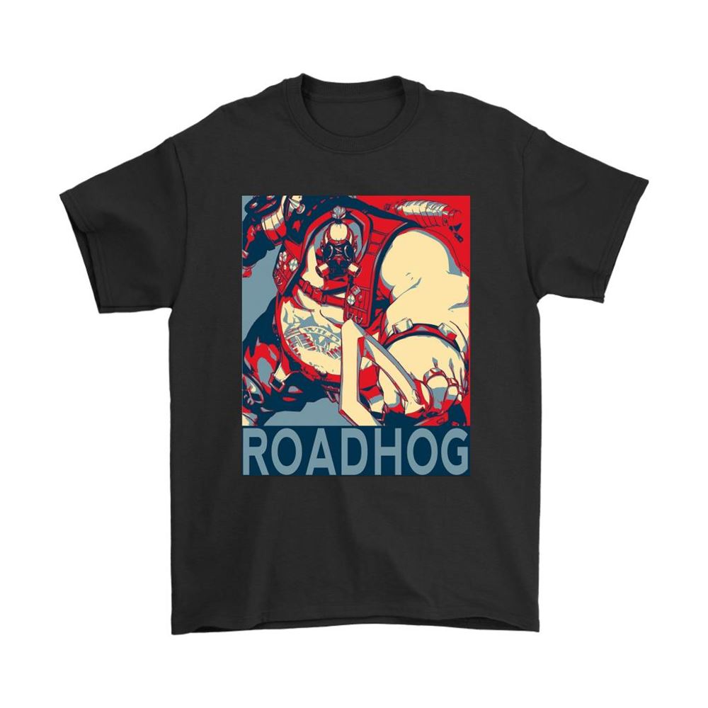Overwatch Character Roadhog Hope Poster Style Shirts