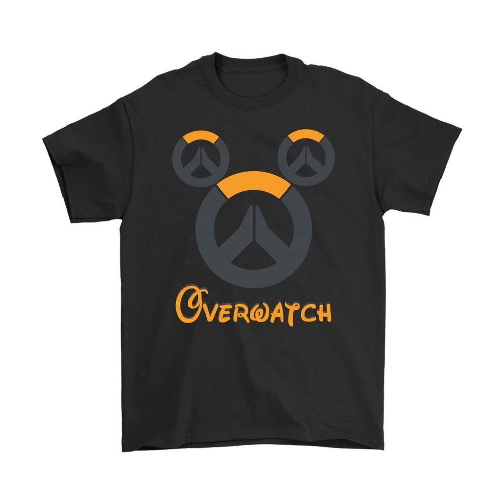 Overwatch X Disney Mickey Logo Mashup Shirts
