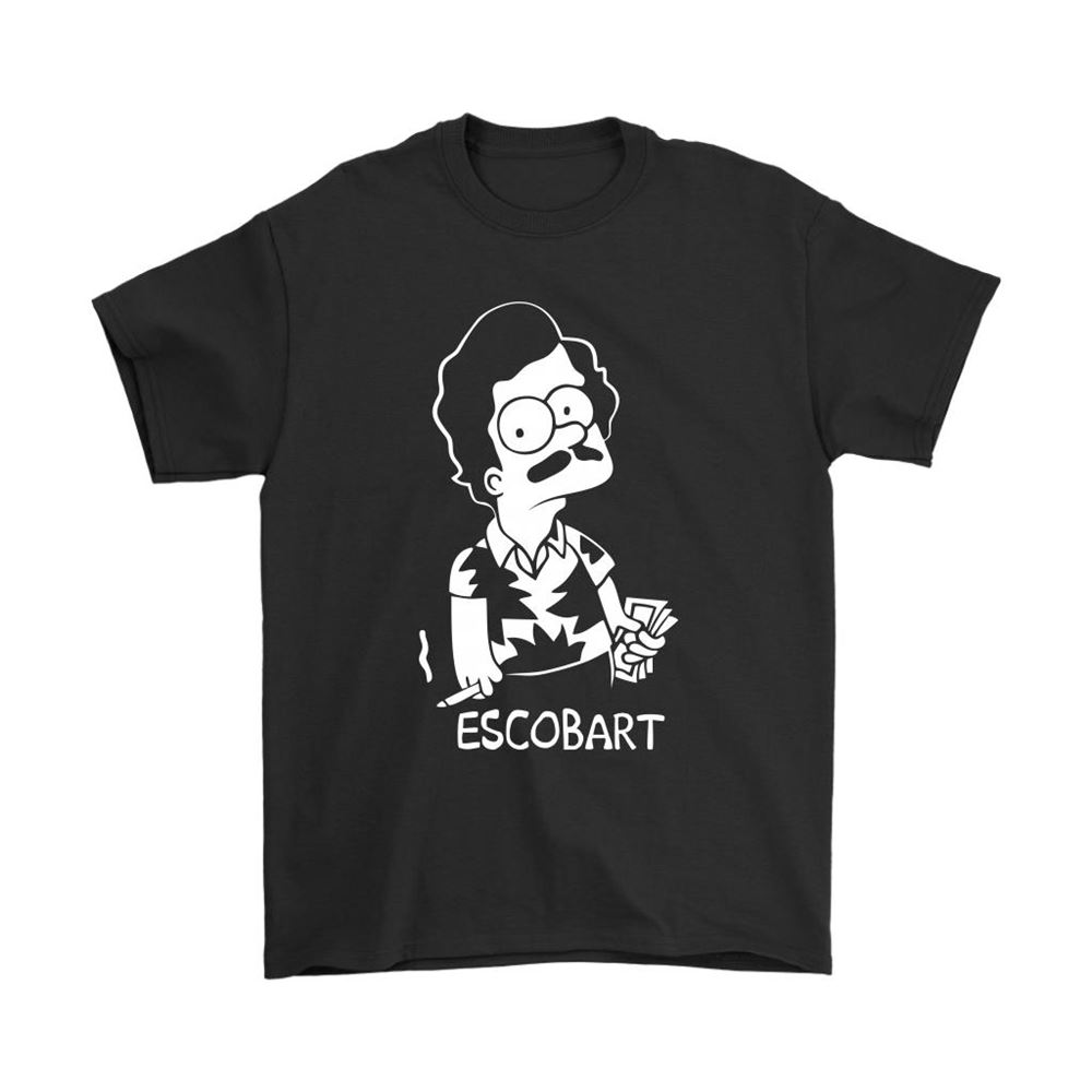 Pablo Esccobart Escoba Bart Simpson Mashup Shirts
