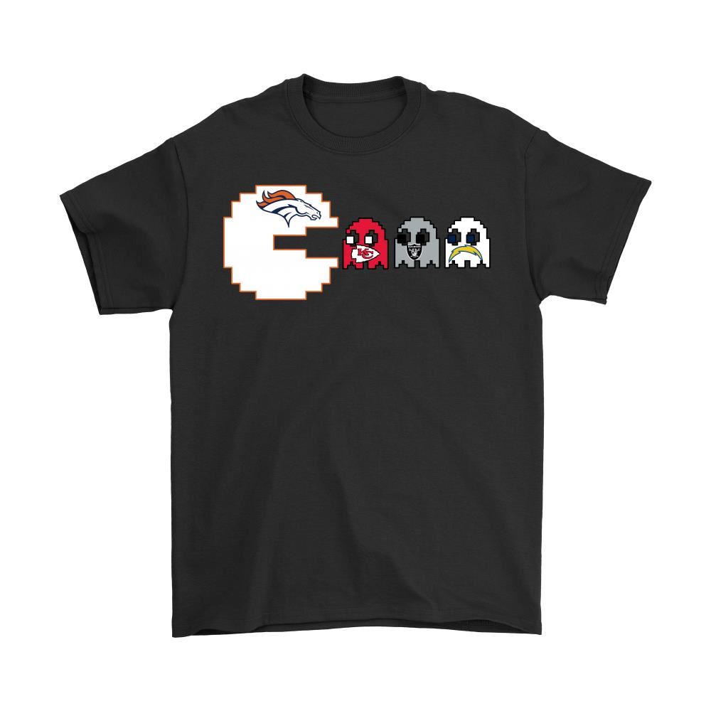 Pacman American Football Denver Broncos Shirts