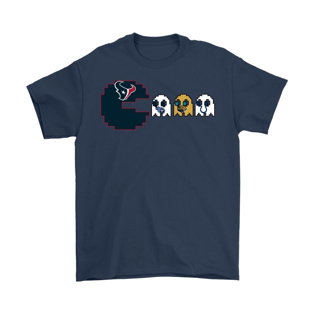 Pacman American Football Houston Texans Shirts