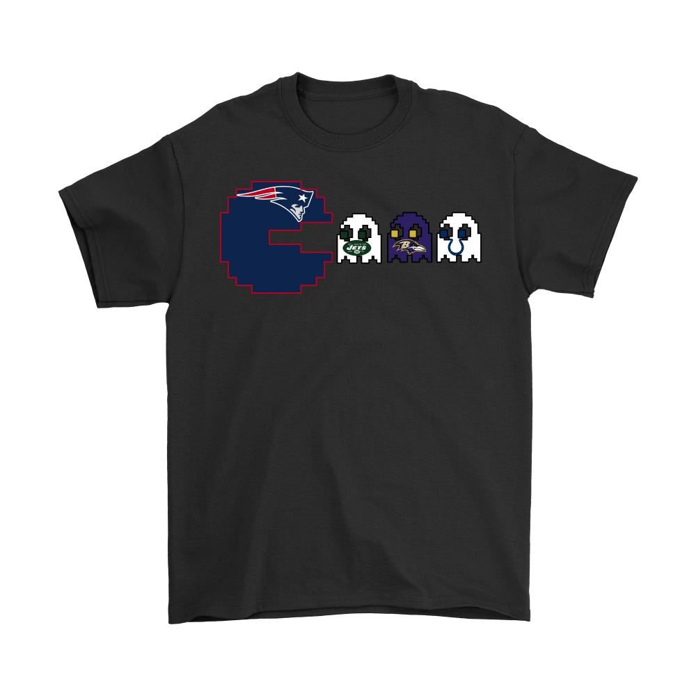 Pacman American Football New England Patriots Shirts