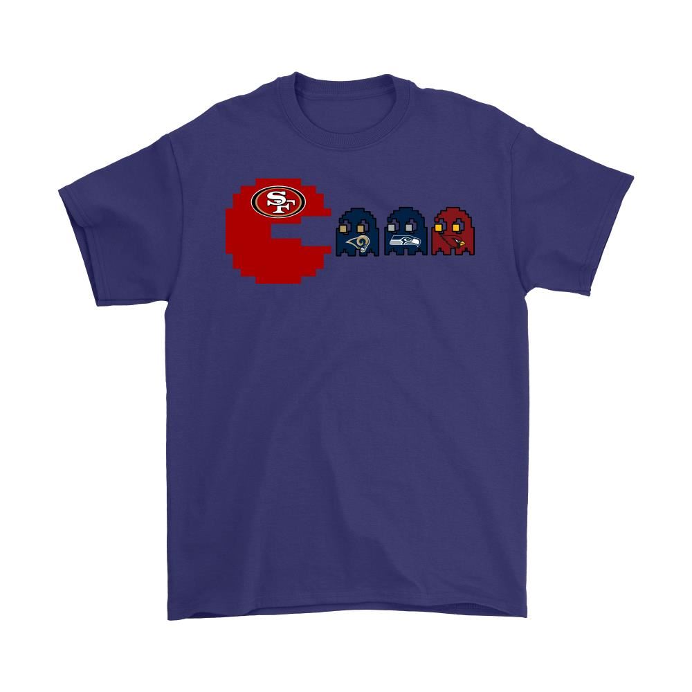 Pacman American Football San Francisco 49ers Shirts