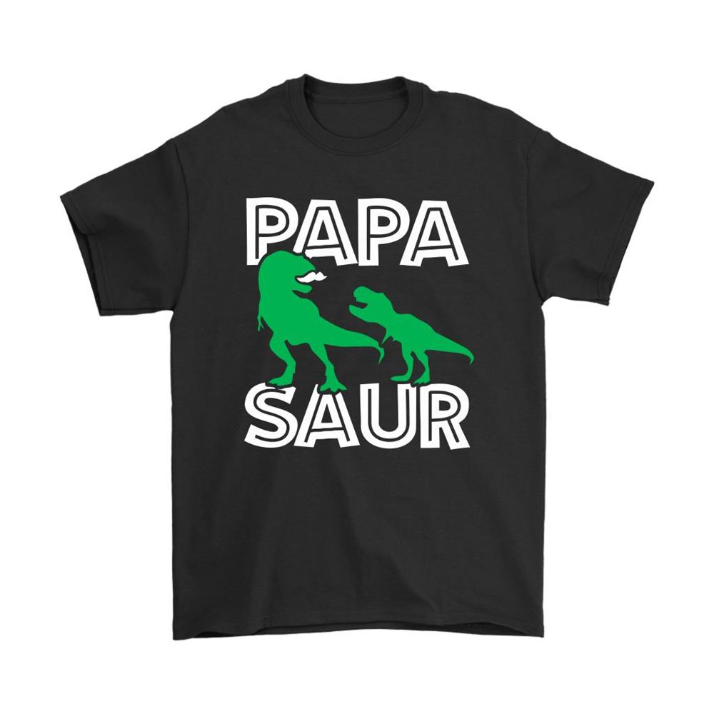 Papa-saur Dinosaur Funny Fathers Day Shirts