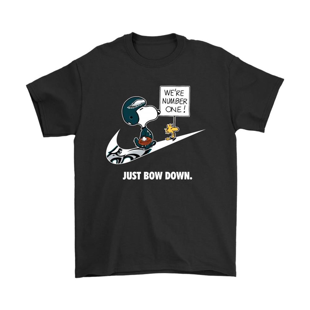 Philadelphia Eagles Are Number One Just Bow Down Snoopy Shirts