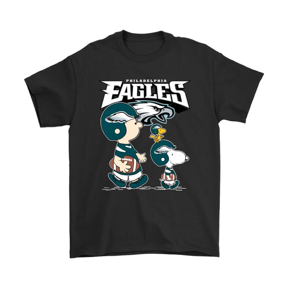Philadelphia Eagles Lets Play Football Together Snoopy Nfl Shirts