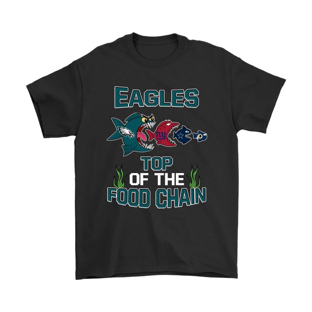 Philadelphia Eagles Top Of The Food Chain Nfl Shirts