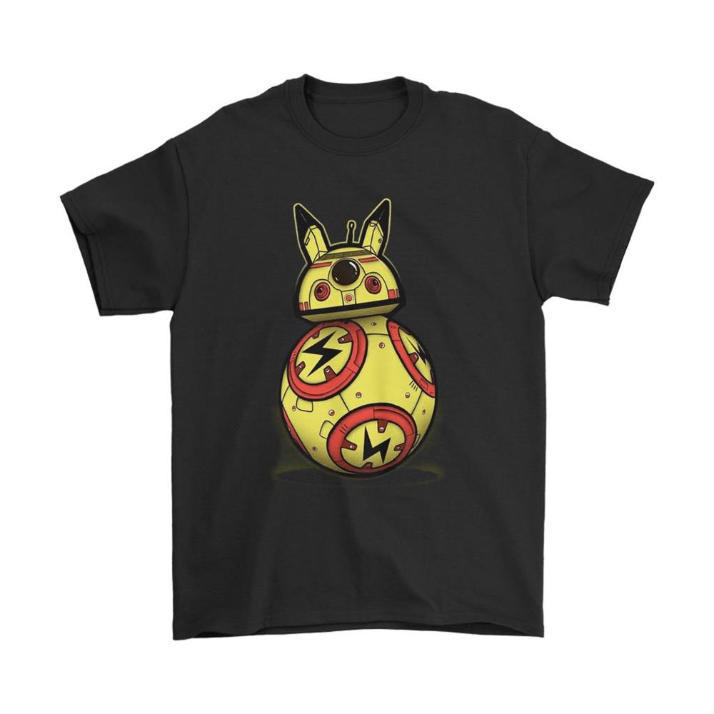 Pikachu Style Bb-8 Pokemon Star Wars Mashup Shirts