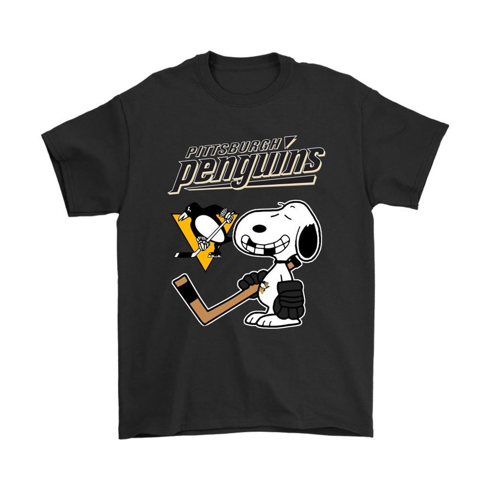 Pittsburgh Penguins Ice Hockey Broken Teeth Snoopy Nhl Shirts