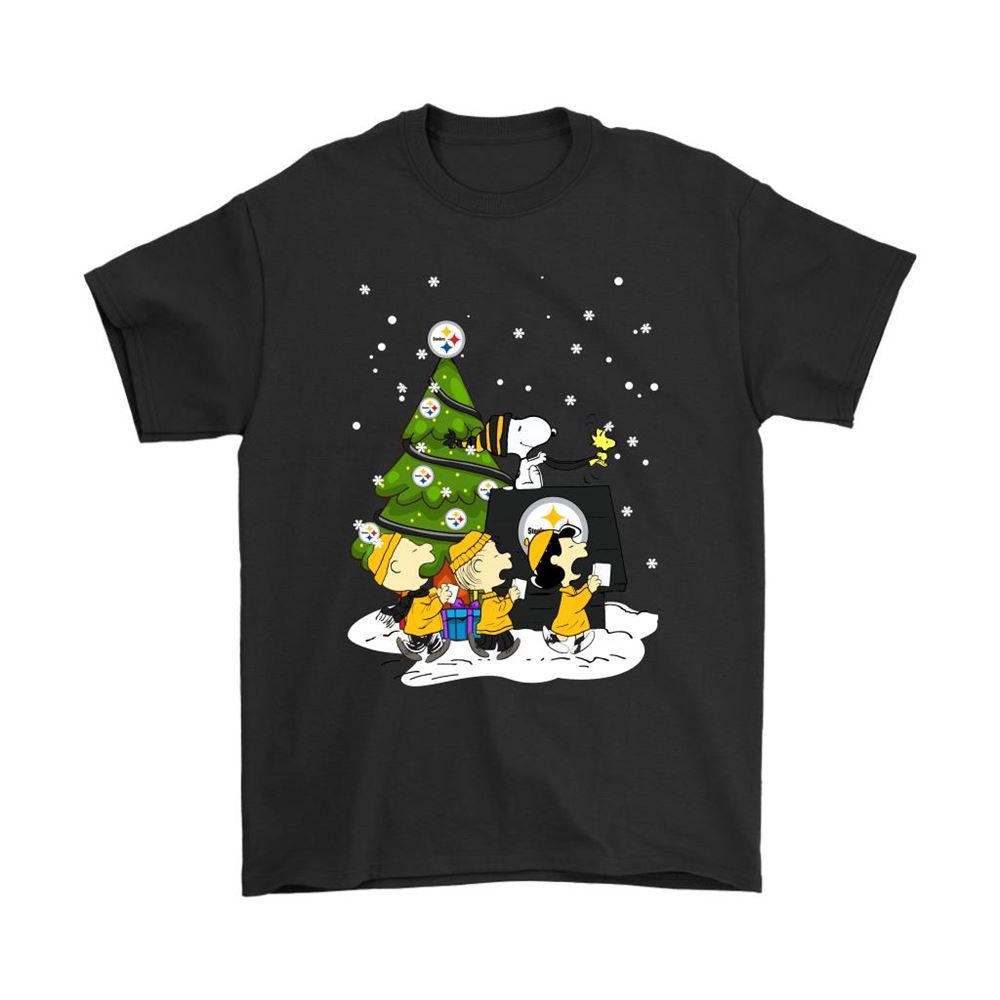 Pittsburgh Steelers Are Coming To Town Snoopy Christmas Shirts