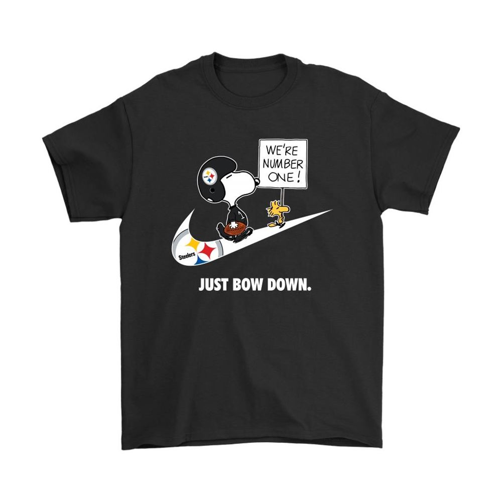 Pittsburgh Steelers Are Number One Just Bow Down Snoopy Shirts
