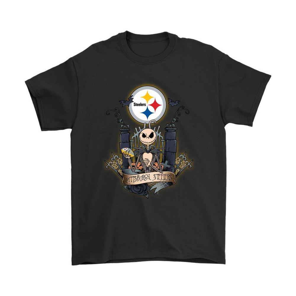 Pittsburgh Steelers Jack Skellington This Is Halloween Nfl Shirts