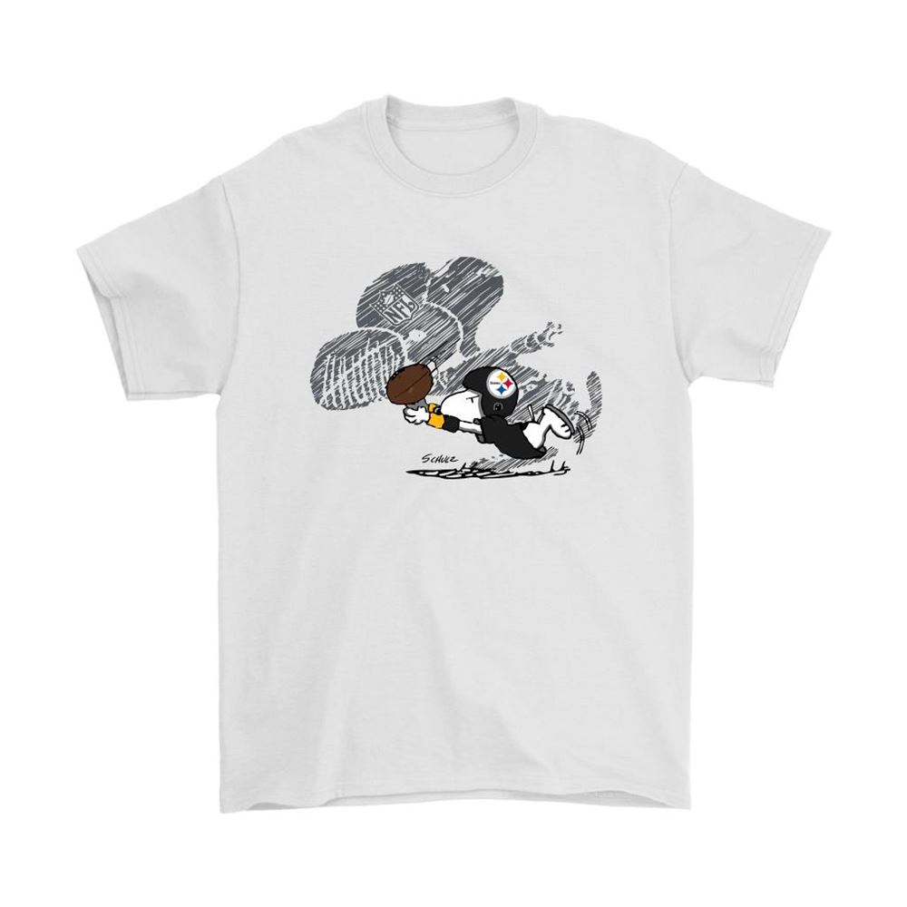 Pittsburgh Steelers Snoopy Plays The Football Game Shirts