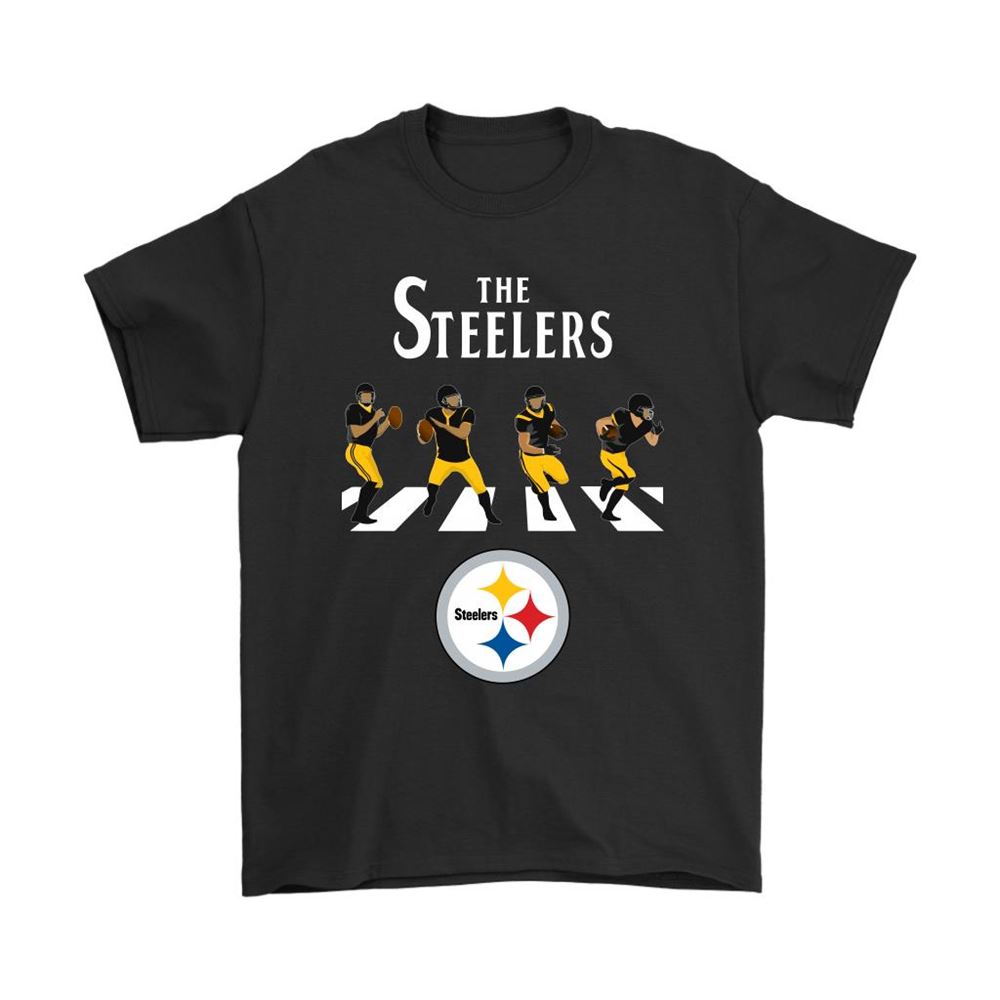 Pittsburgh Steelers The Beatles Abbey Road Walk Nfl Shirts