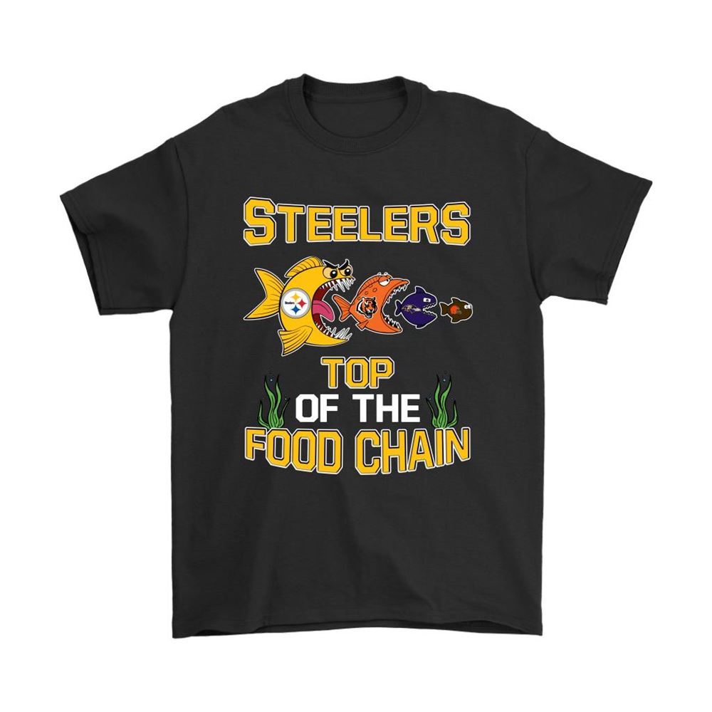 Pittsburgh Steelers Top Of The Food Chain Nfl Shirts