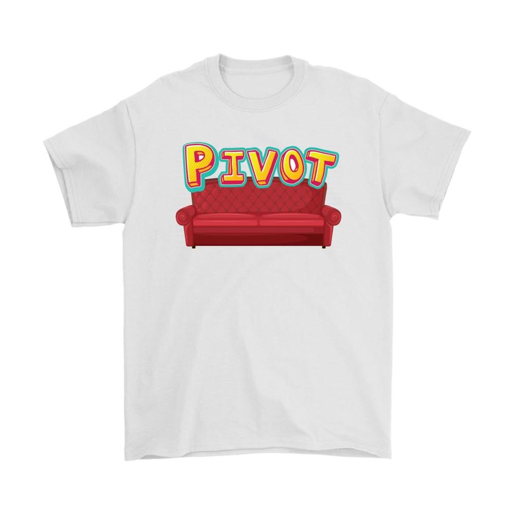 Pivot Red Couch Friends Shirts